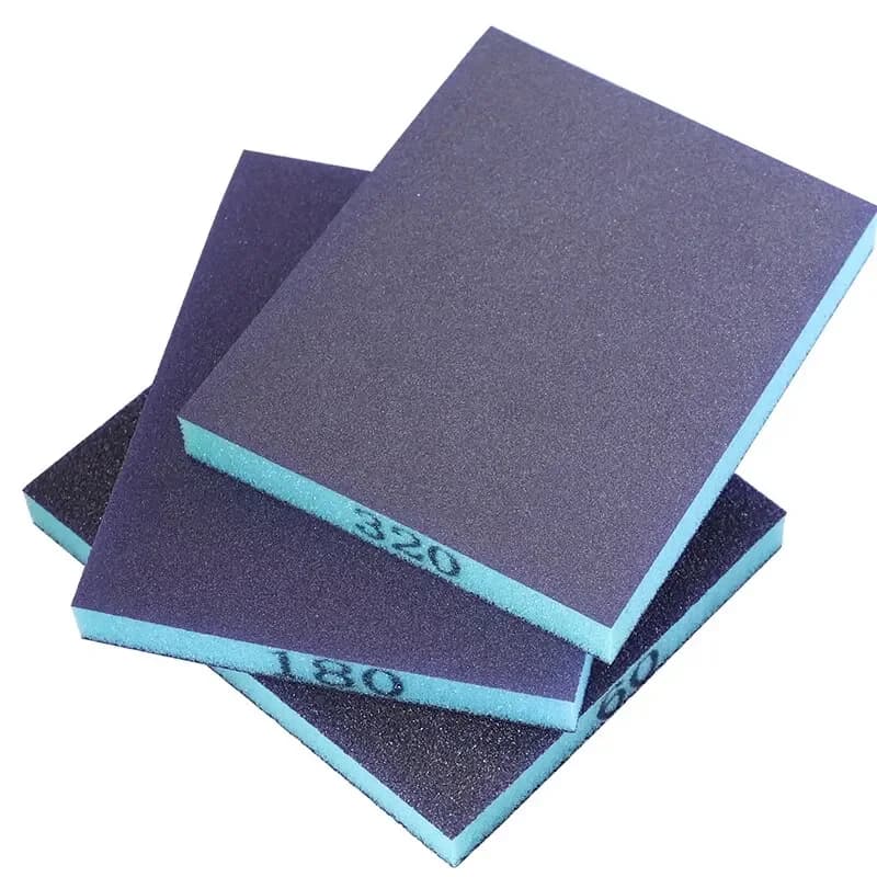 Sanding Sponge 6PCS 60-320 Grit Washable Reusable Wet Dry New Blocks for Metal U — image 3