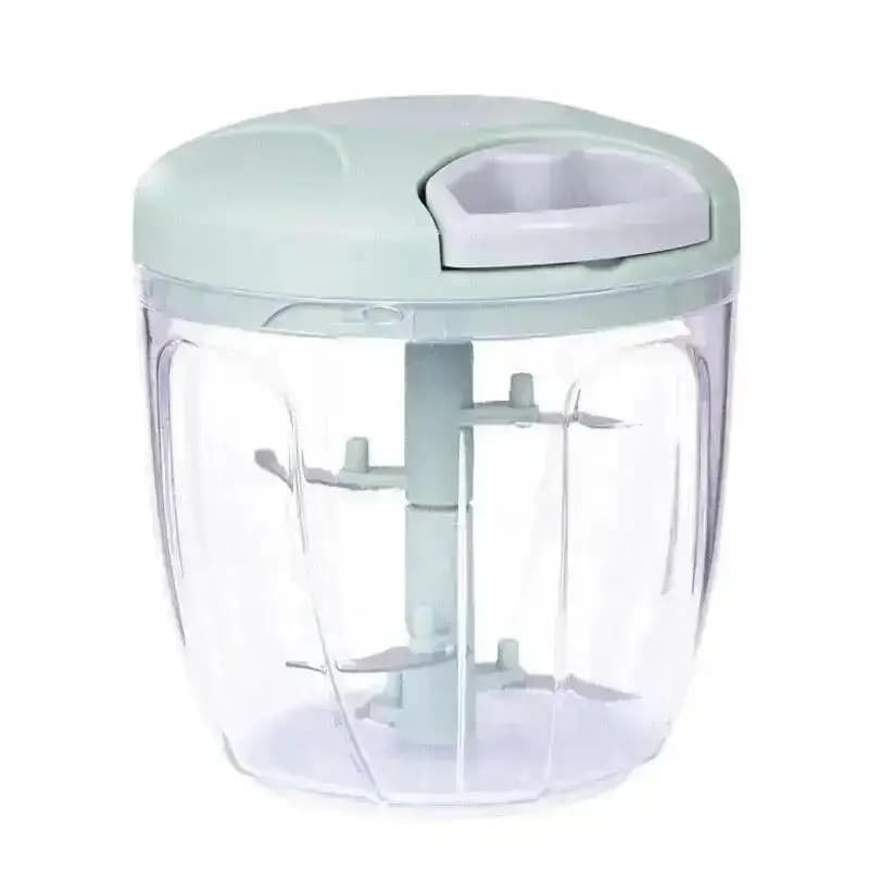 Manual Garlic Chopper Vegetable Cutter Slicer Fruit Crusher Kitchen Gadget — image 7