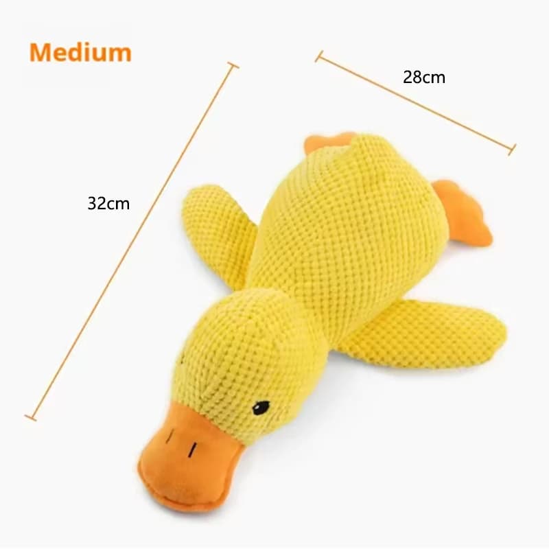 Dog Duck Toy Plush Interactive Pet Toy Relief Boredom Small Medium Large with UK — image 9