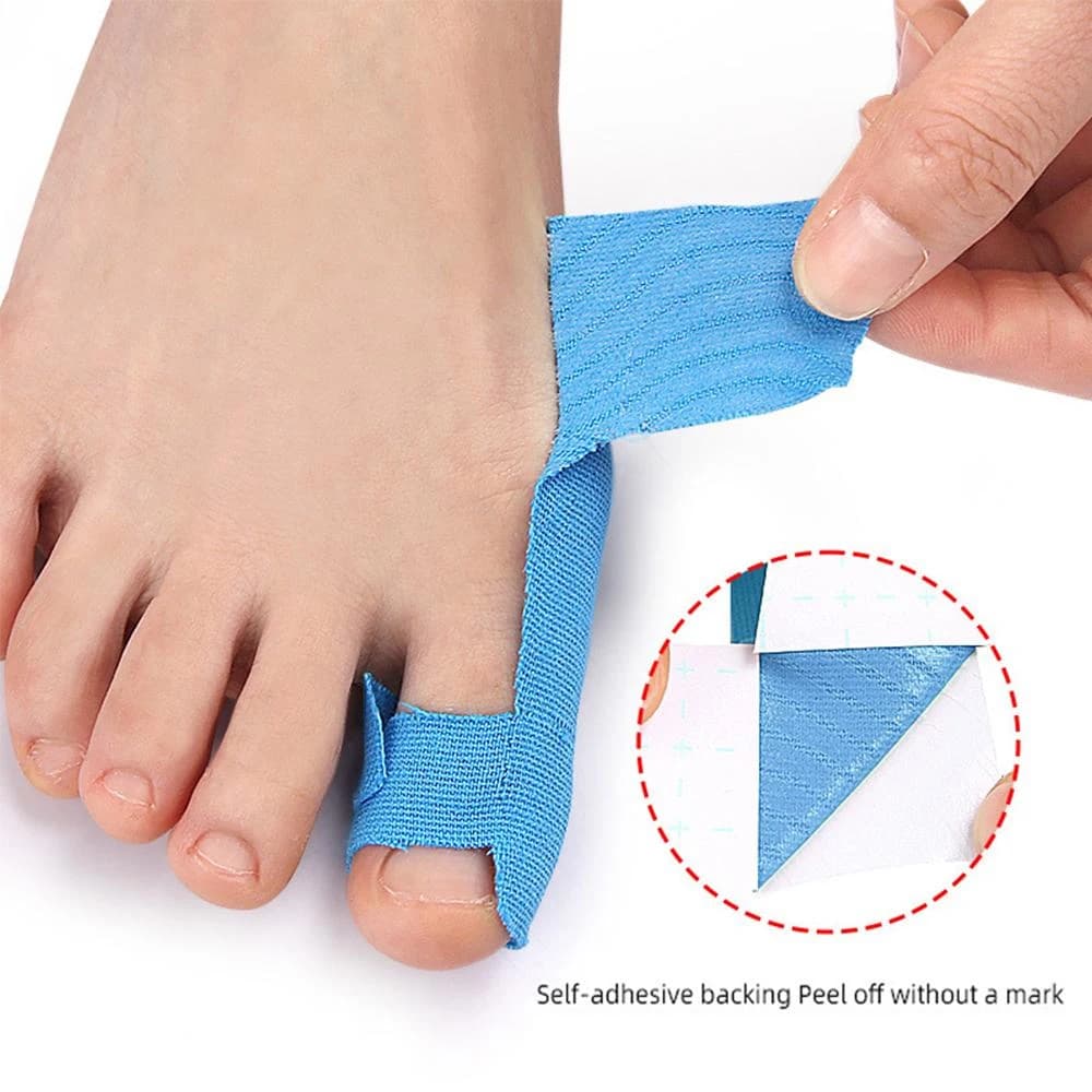 10 Pcs Kinesiology Tape for Bunion Corrector Big Toe Support Foot Pain Relief — image 2
