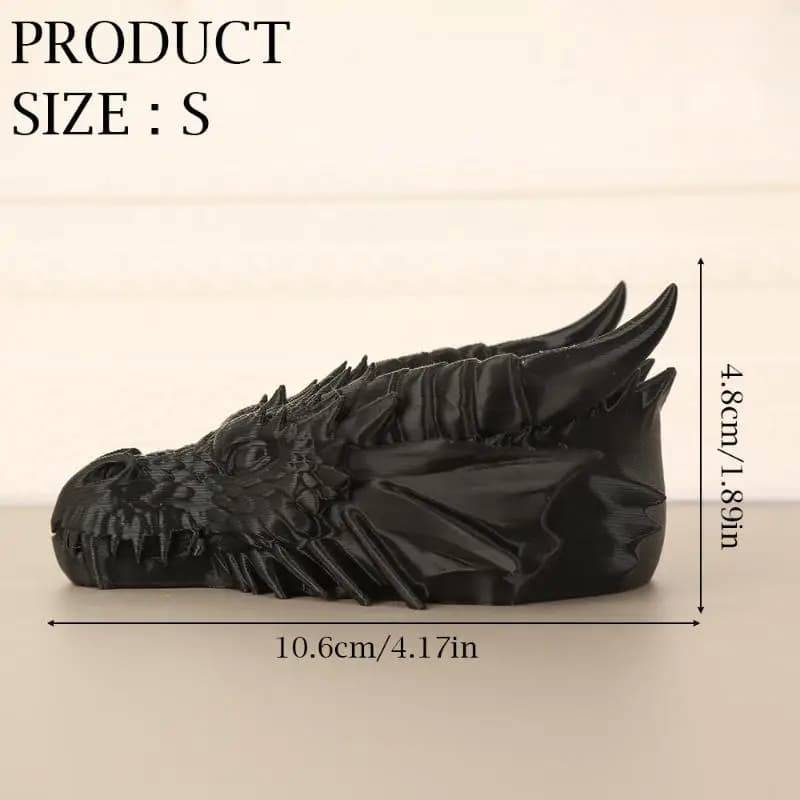 Gothic Dragon Head Storage Tray Jewellery Display Rack Fantasy Organiser — image 6