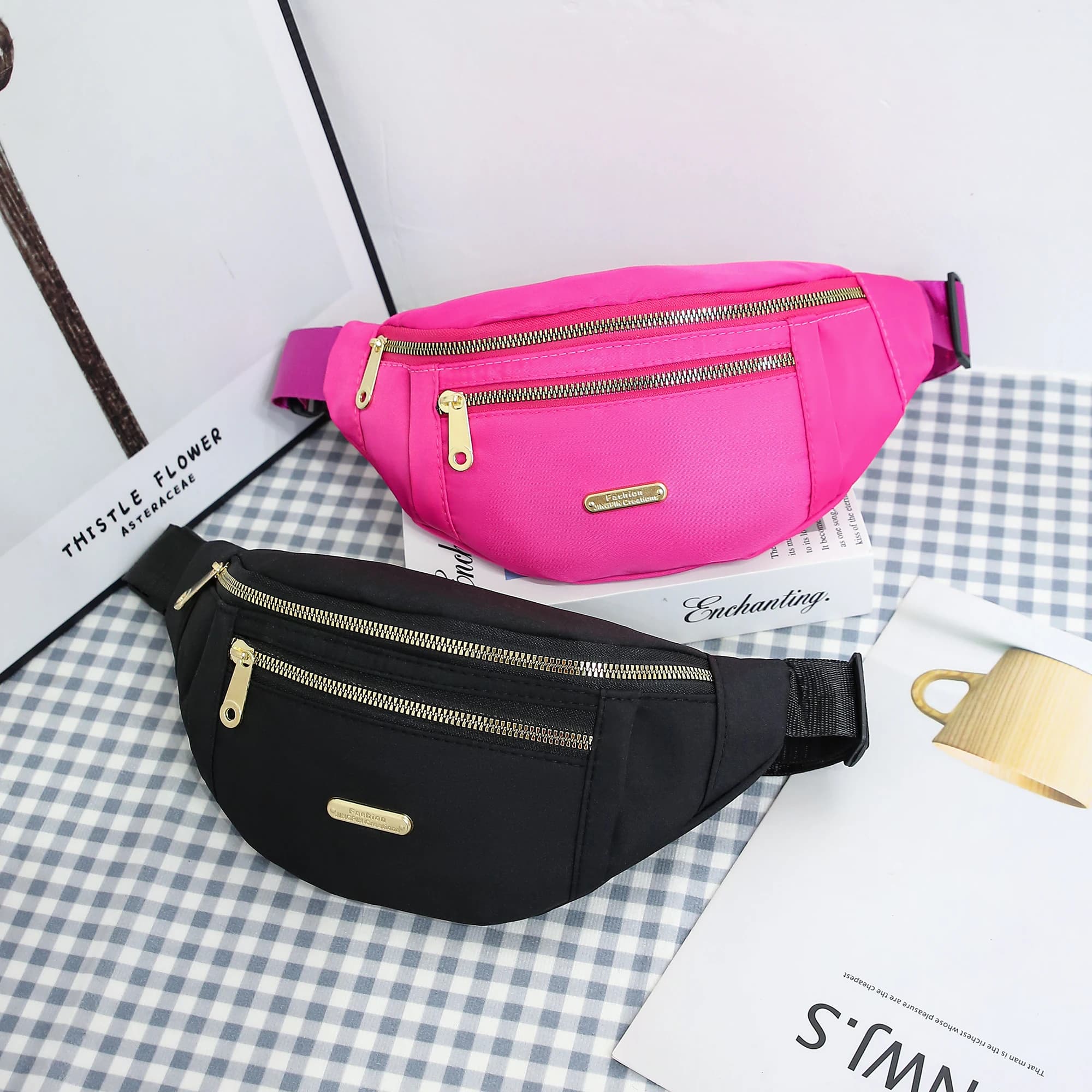 Women's Crossbody Waist Bag Fanny Pack Adjustable Shoulder Belt Travel Purse — image 3