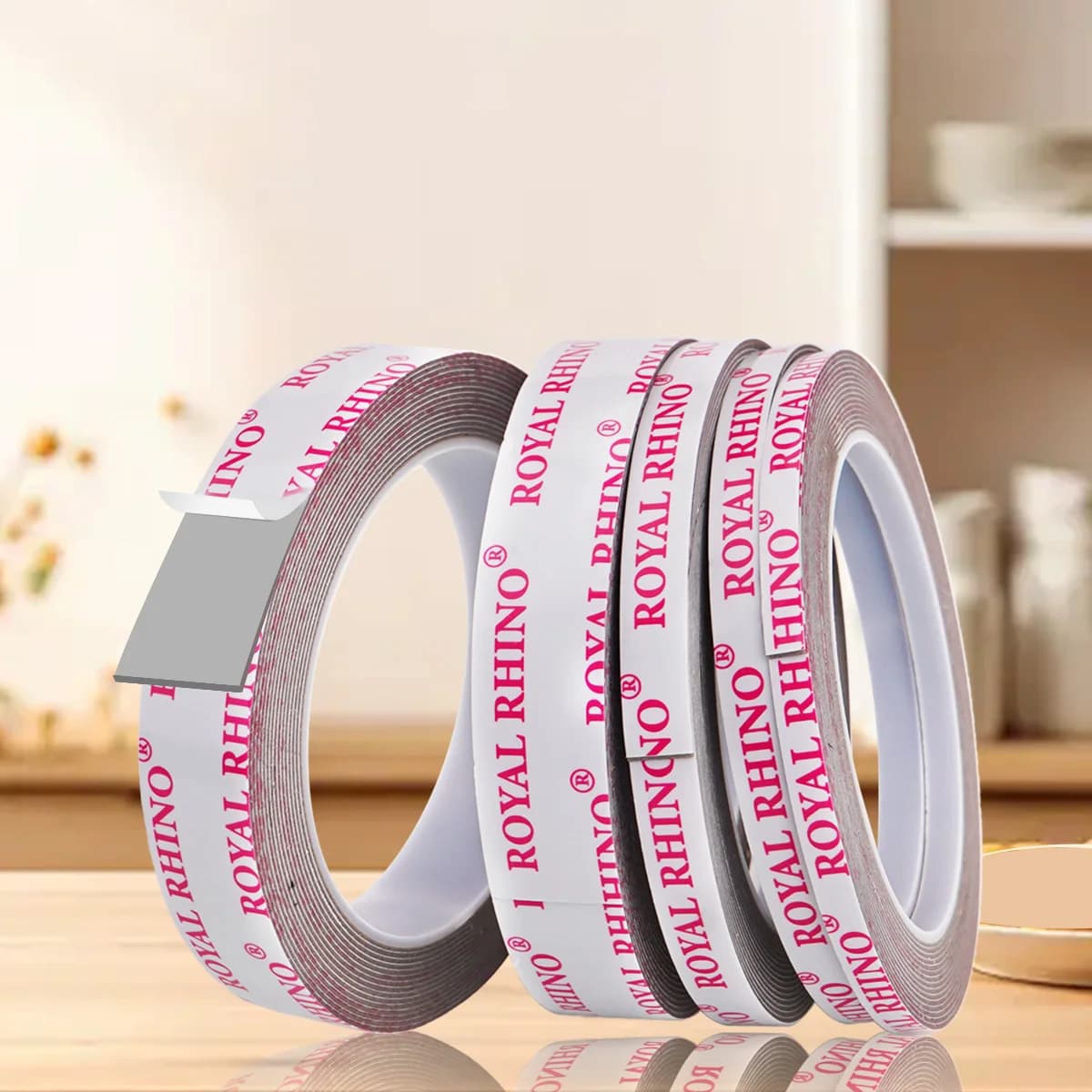 Extra Strong Double Sided Tape 450cm Adhesive for Car Mounting Tear Off — image 2