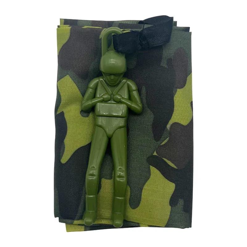 Hand Throwing Parachute Toy with Mini Soldier Outdoor Game Funny Kids — image 12