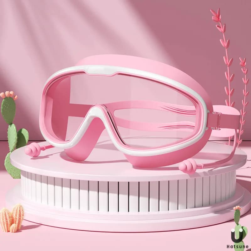 Swimming Goggles Anti-fog High-definition Silicone Kids Adult New Children Non U — image 8