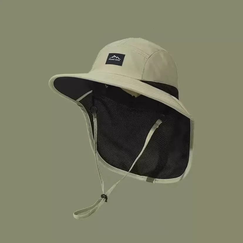Summer Waterproof Quick-drying Panama Bucket Hat Wide Brim Sun Hat New Unisex UK — image 7