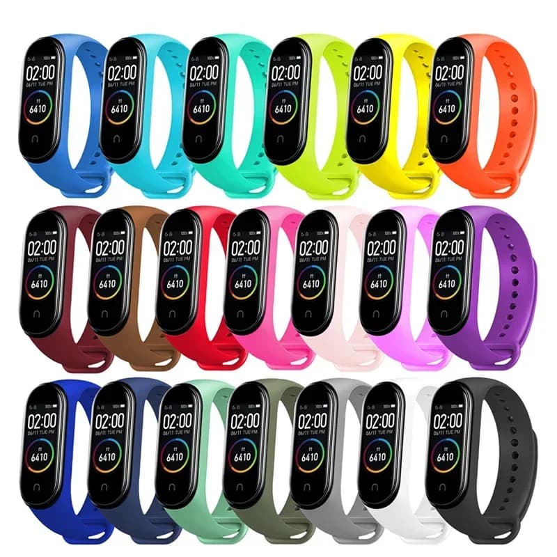 Silicone Replacement Watch Strap Smart Band Wristband Sports Fits Models 7 6 5 4 3 — image 3