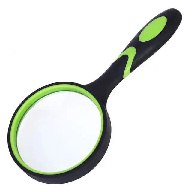 10X Magnifying Glass Handheld Reading Magnifier Seniors Kids New For Real Lens U — image 7