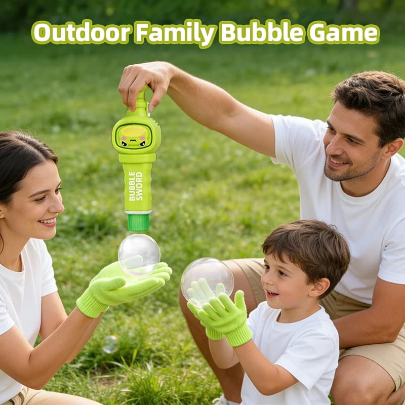 Bubble Machine Fog Magic Wand Cute Animal Smoke Colourful Light Toy — image 3