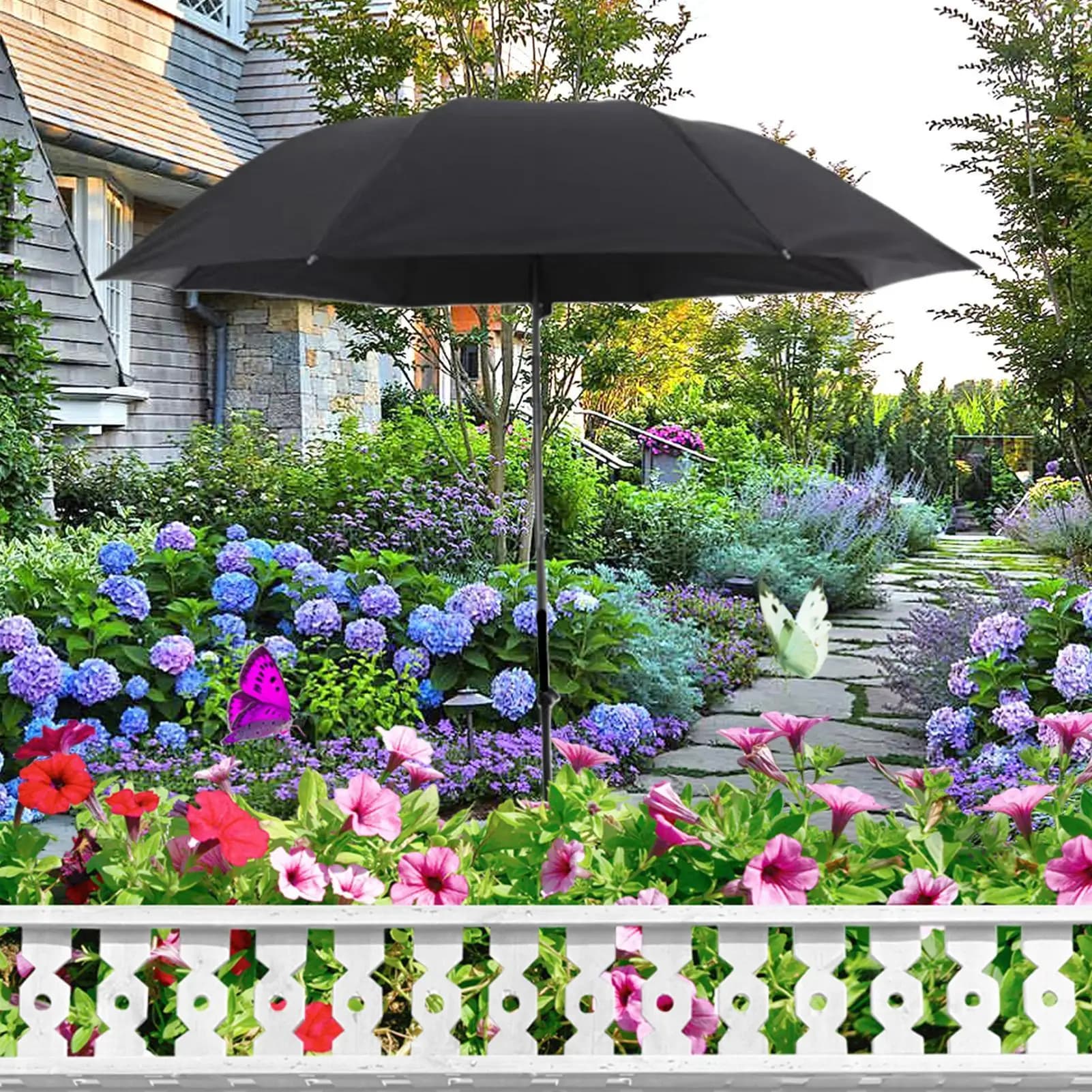 Garden Plant Umbrella Sun Shade Outdoor Parasol for Flowers and Plants — image 5