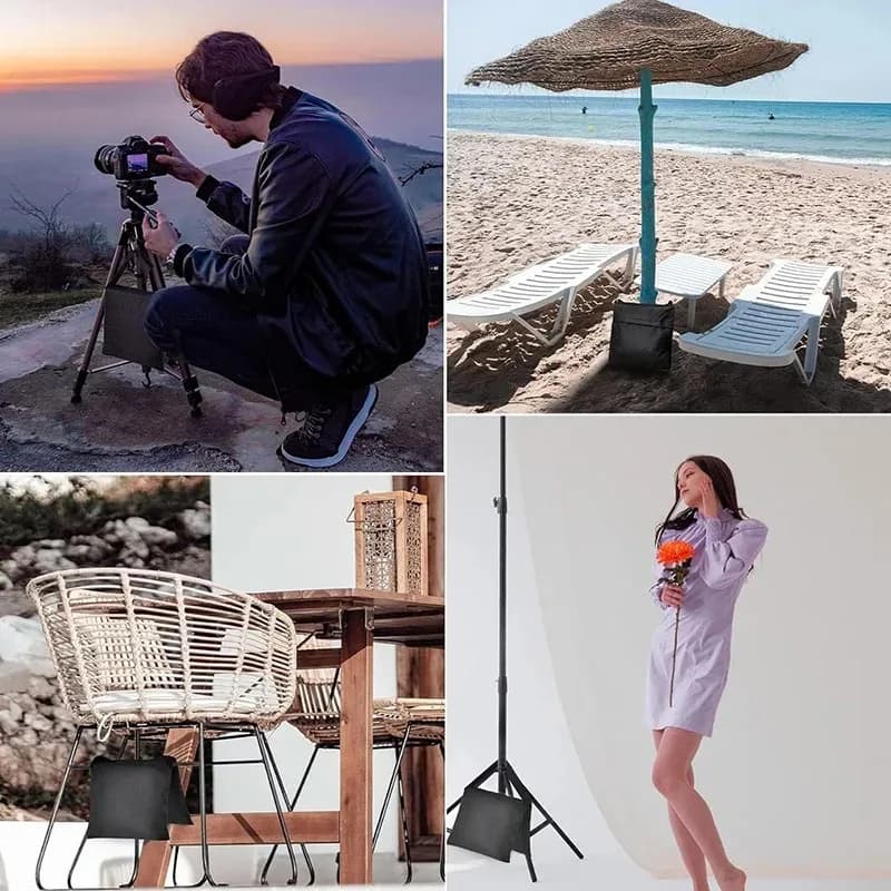 Sandbag Weight Bags Photography Studio Light Stand Tripod 4 Pcs 2 Pcs 1 Pc — image 3