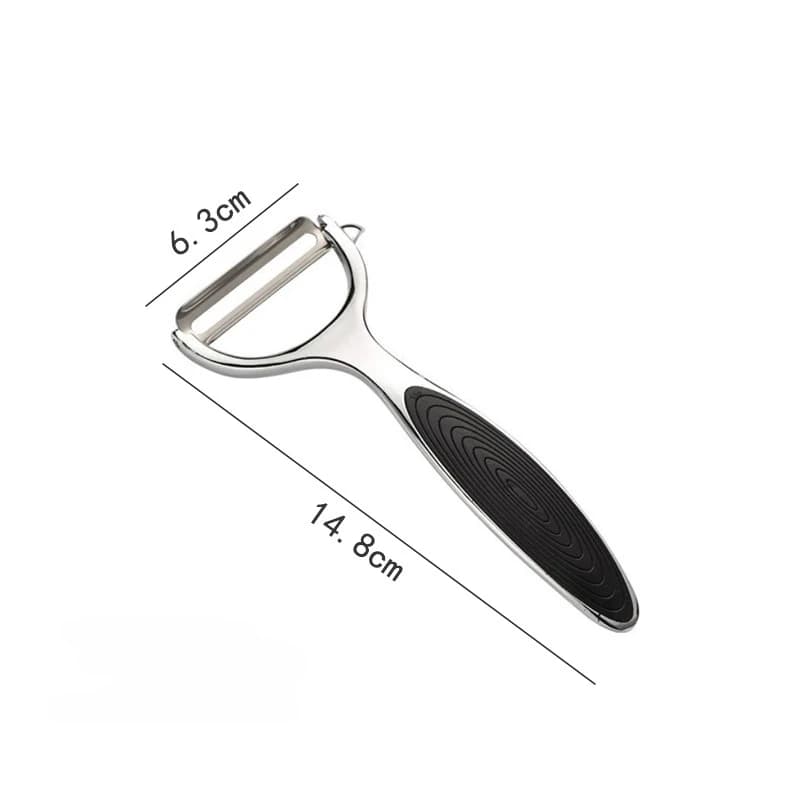 Stainless Steel Vegetable Peeler Potato Peeler Carrot Grater Multifunctional — image 4