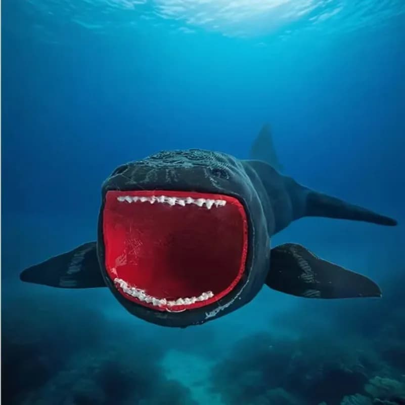 3D Printed Deep Sea Monster Action Figure 4 Pcs Model Set — image 6