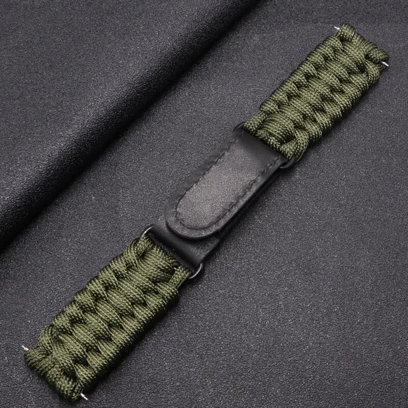 Braided Watch Band 20mm 22mm Universal Velcro Strap for Galaxy Watch Gear S3 — image 5