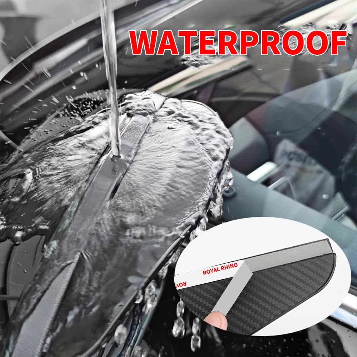 Extra Strong Double Sided Tape 450cm Adhesive for Car Mounting Tear Off — image 4