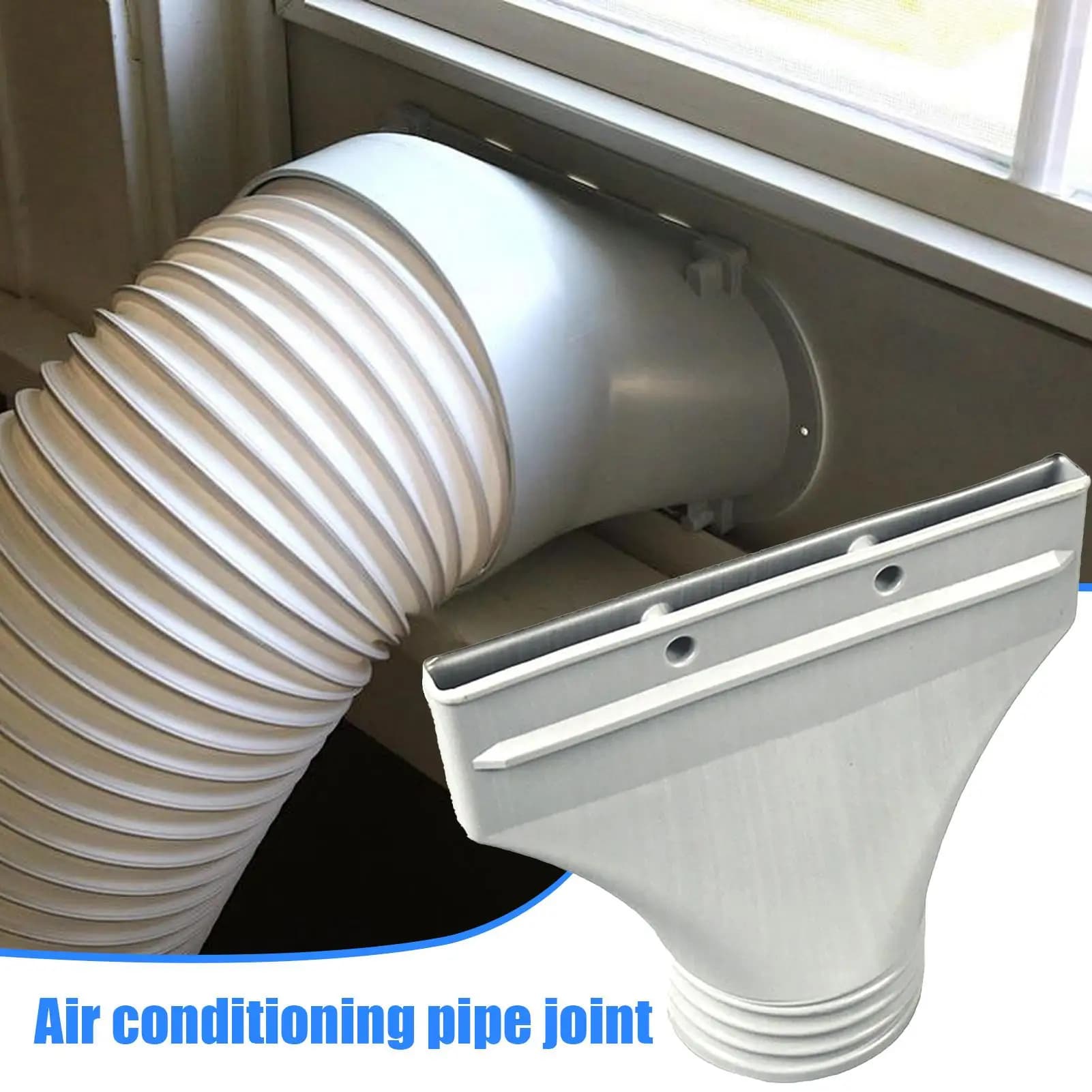 Portable AC Hose Coupler Vent Adapter Seal Tube Kit Air Conditioner Dryer UK — image 3