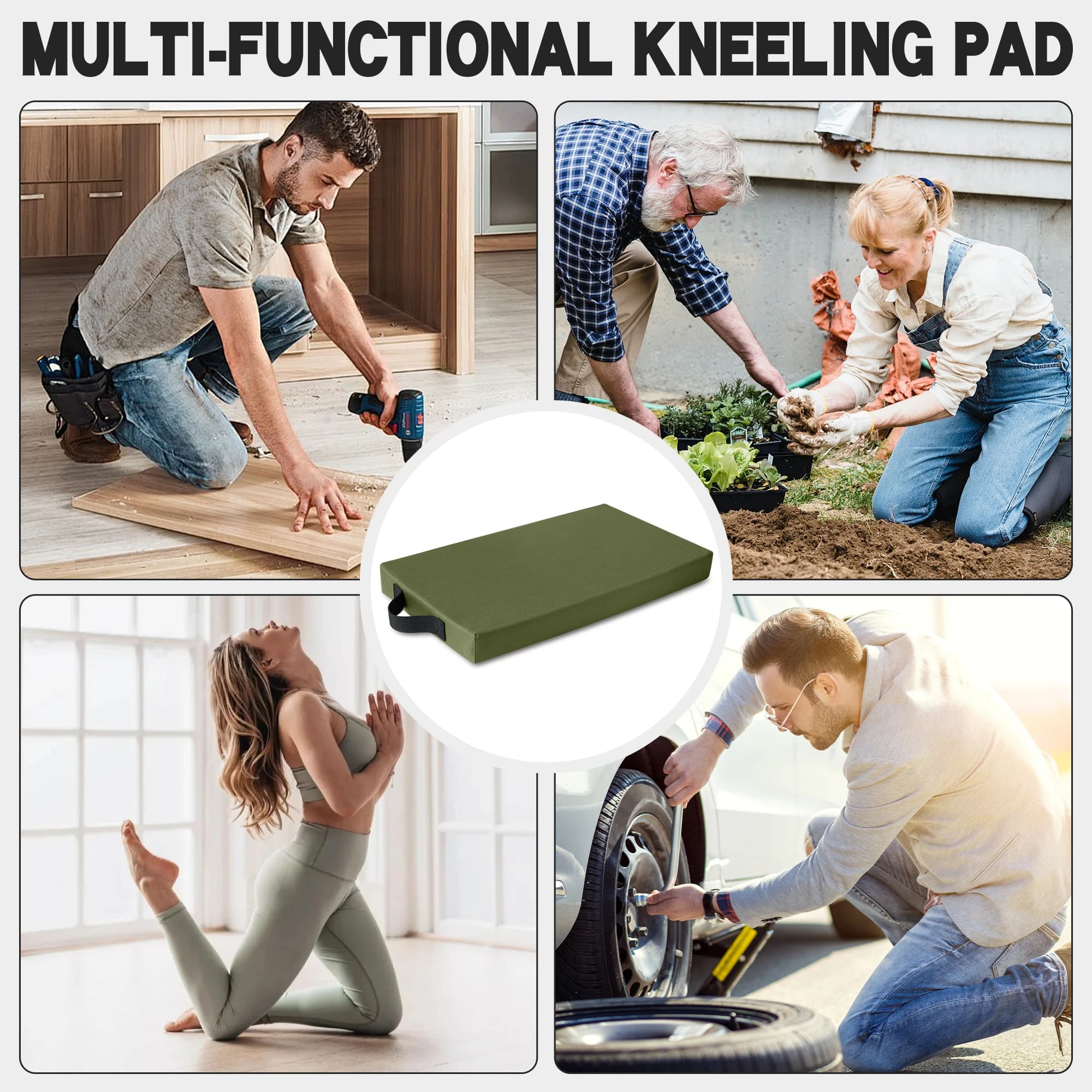Garden Kneeling Pad Extra Thick Waterproof Non-Slip Knee Cushion Easy Clean — image 5