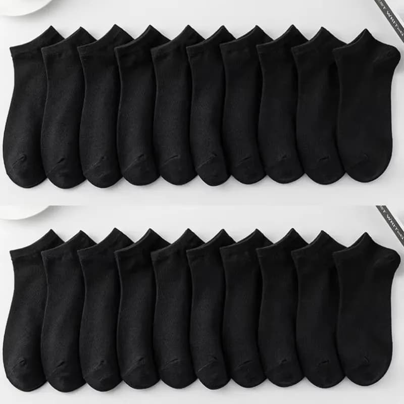 Invisible Boat Socks Women Men Low Cut Non-Slip Silicone No-Show 30 Pairs — image 10