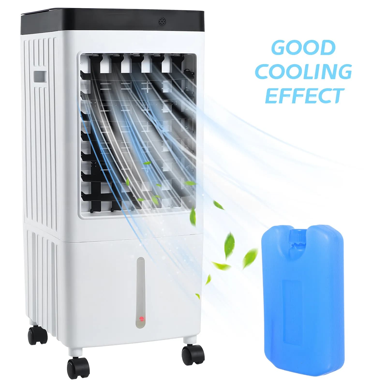Reusable Ice Packs for Air Conditioner Fan Portable Flat Ice Pack 4 Pcs Long — image 2