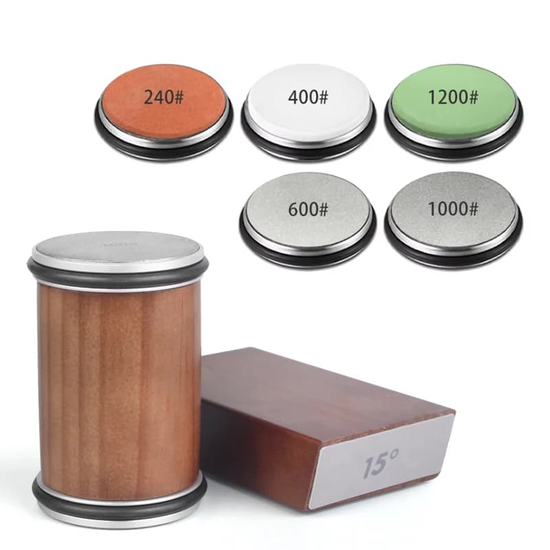 Rolling Knife Sharpener Magnetic Holder Diamond Stone Kit 15 20 Degree — image 21
