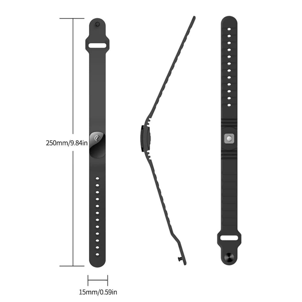Anti-Static Silicone Bracelet Men Women Waterproof Adjustable — image 6