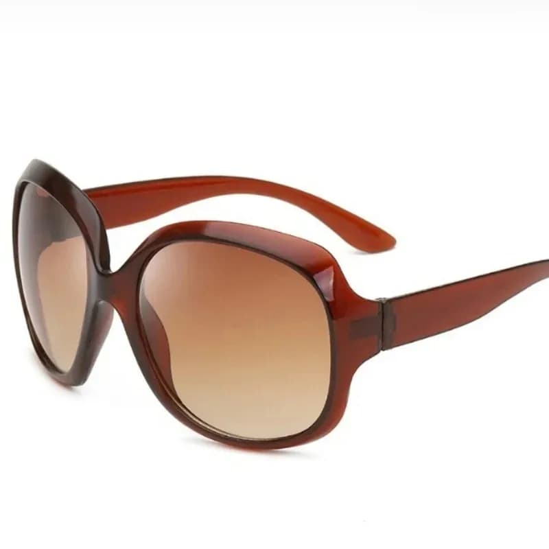 Women's Large Frame Circular Sunglasses New UV400 Fashion Sun Glasses Shape Lady — image 5