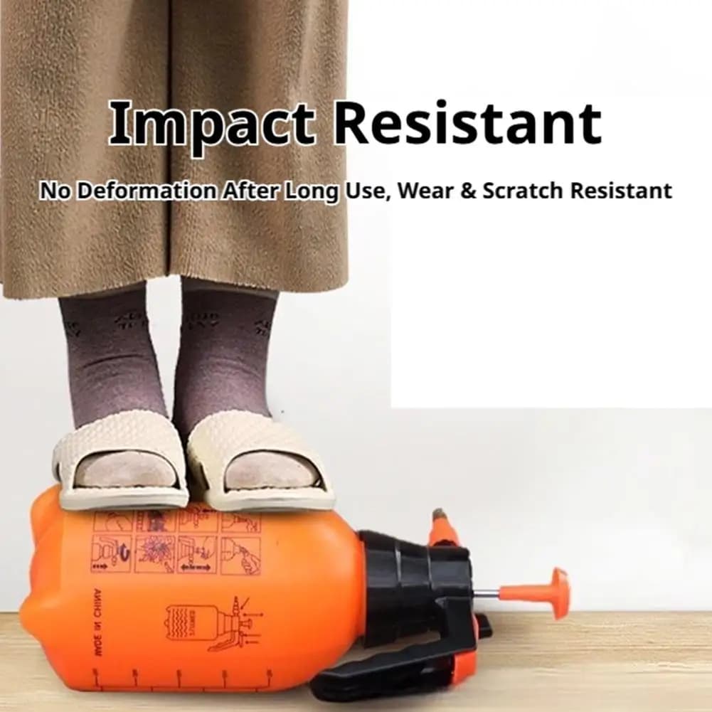 Handheld Pressure Garden Sprayer 0.8L 2L Pump Water Spray Bottle Adjustable — image 3