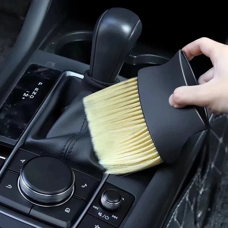 Car Interior Cleaning Brush Soft Dust Sweep Tool Air Outlet Gap New sweeping New — image 3