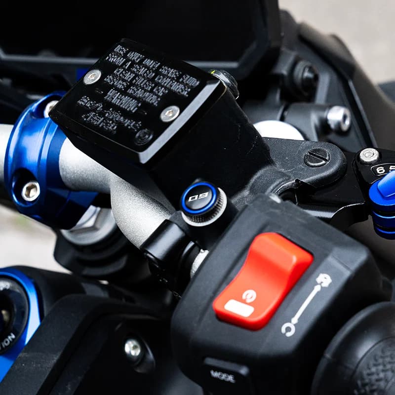 Motorcycle Mirror Hole Plugs Screws Bolts UK — image 3