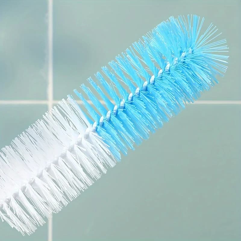 Long Handle Cup Brush Kitchen Glass Bottle Cleaning Scrubber for Milk Tea Cups — image 2