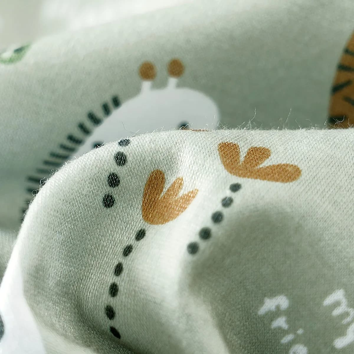 Infant Zoo Animal Print Romper Baby Boy Newborn Bodysuit Short Sleeve UK — image 6