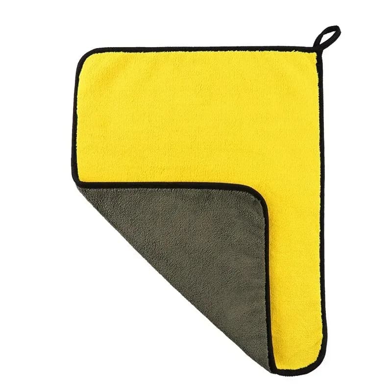 5 Pcs Microfibre Car Wash Towels Ultra Absorbent Coral Fleece Cleaning Cloths — image 2