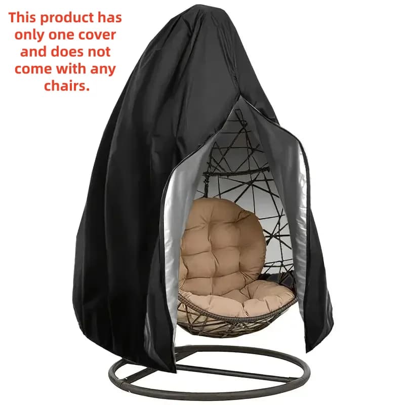 Outdoor Swing Cover Hanging Chair Egg Seat Protection Oxford Cloth New Swings UK — image 7