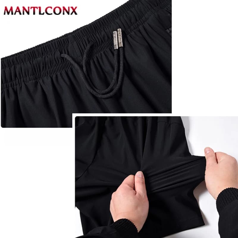 Men's Running Gym Shorts Training Sports Casual Summer Black Grey — image 6