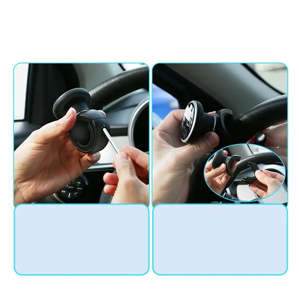 Universal Steering Wheel Spinner Knob Heavy Duty Anti Slip Booster Grip for Car — image 5