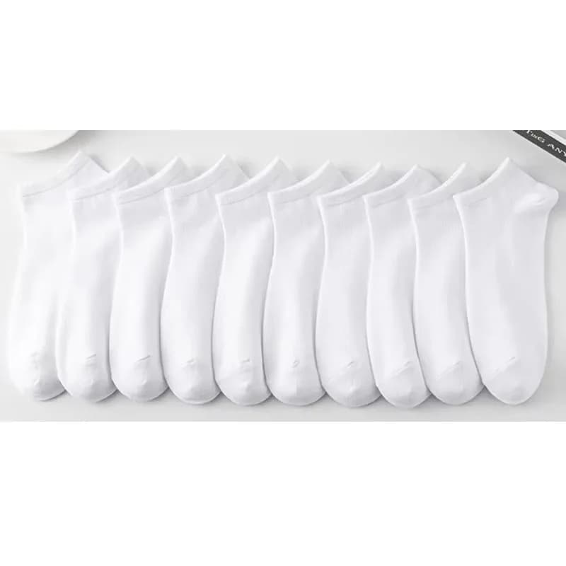 Invisible Boat Socks Women Men Low Cut Non-Slip Silicone No-Show 30 Pairs — image 7