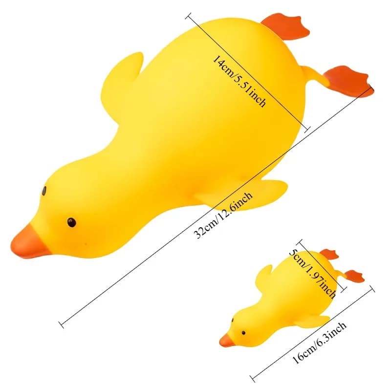 Squishy Anti-Stress Duck Fidget Toy Cute Goose Animal Squeeze Vent Toys — image 3