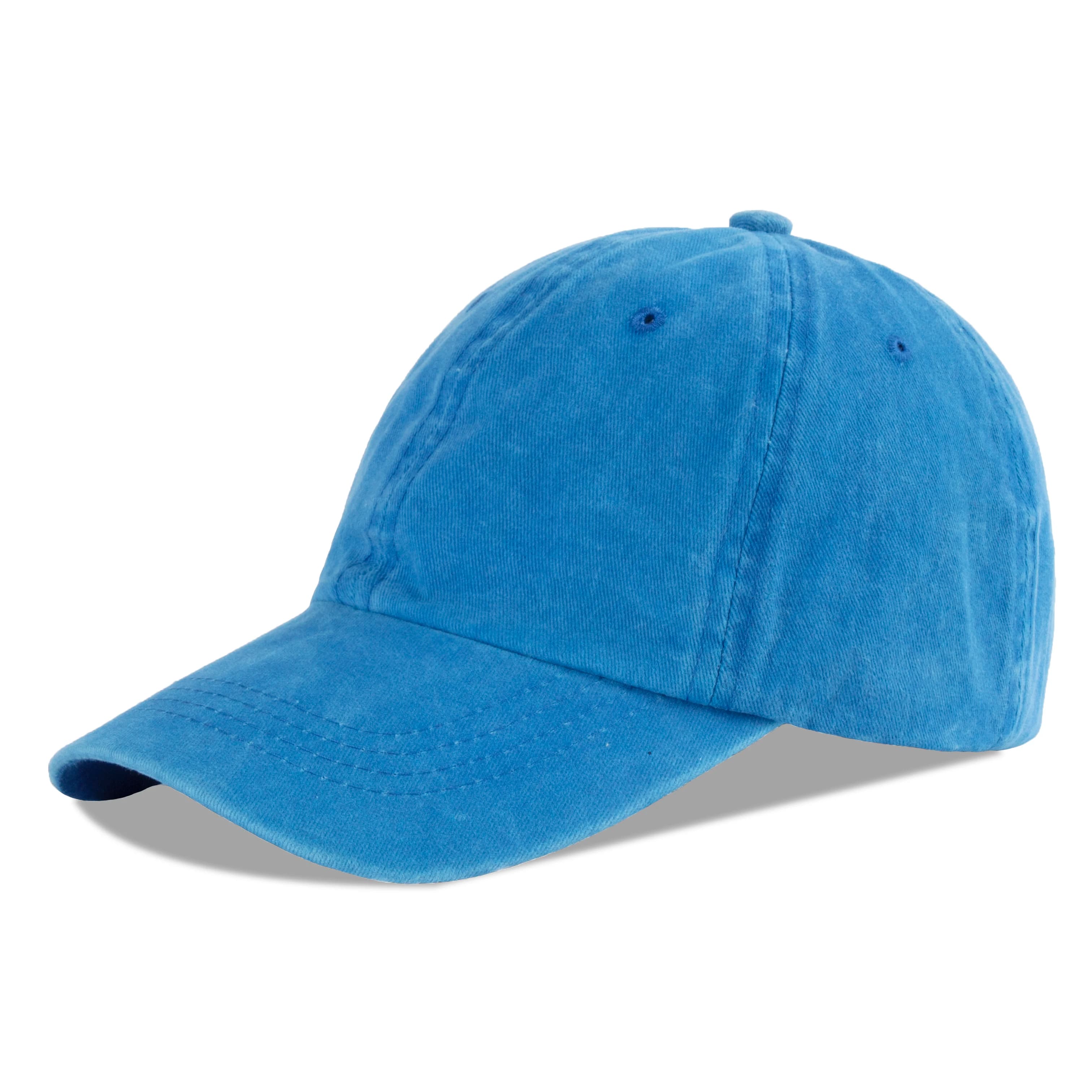 Baseball Cap 100% Cotton Unisex Adjustable Dad Hat Washed Denim New LANGZHEN Men — image 23