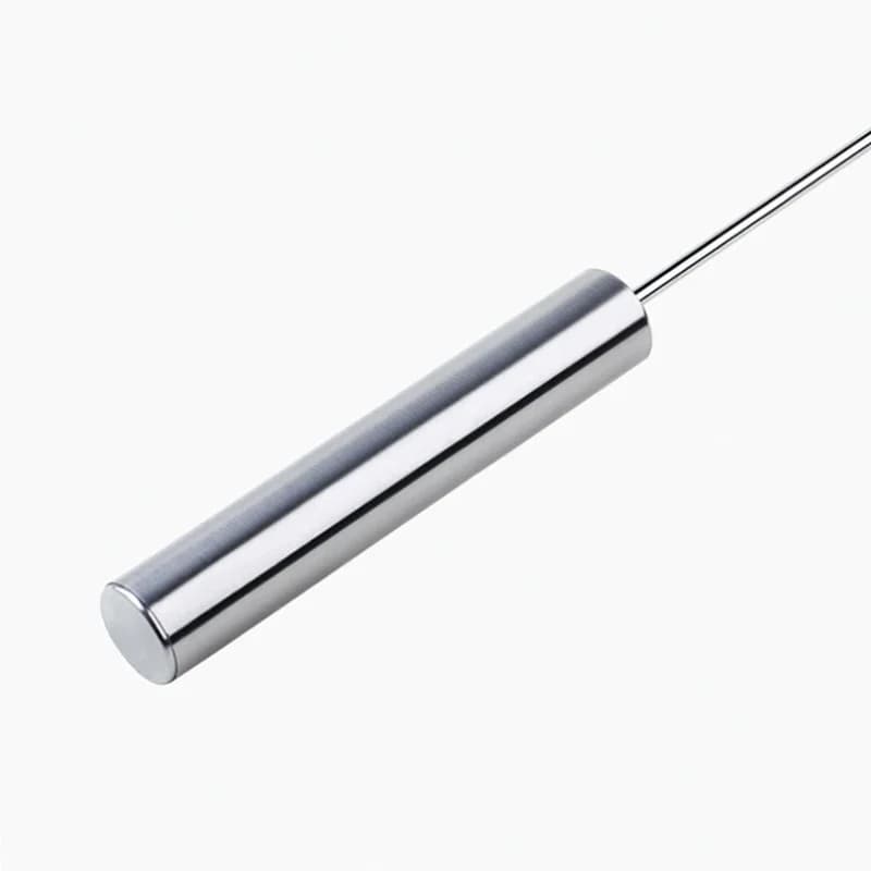 Stainless Steel Egg Beater Manual Whisk Mixer Hand Pressure Kitchen Tool — image 6