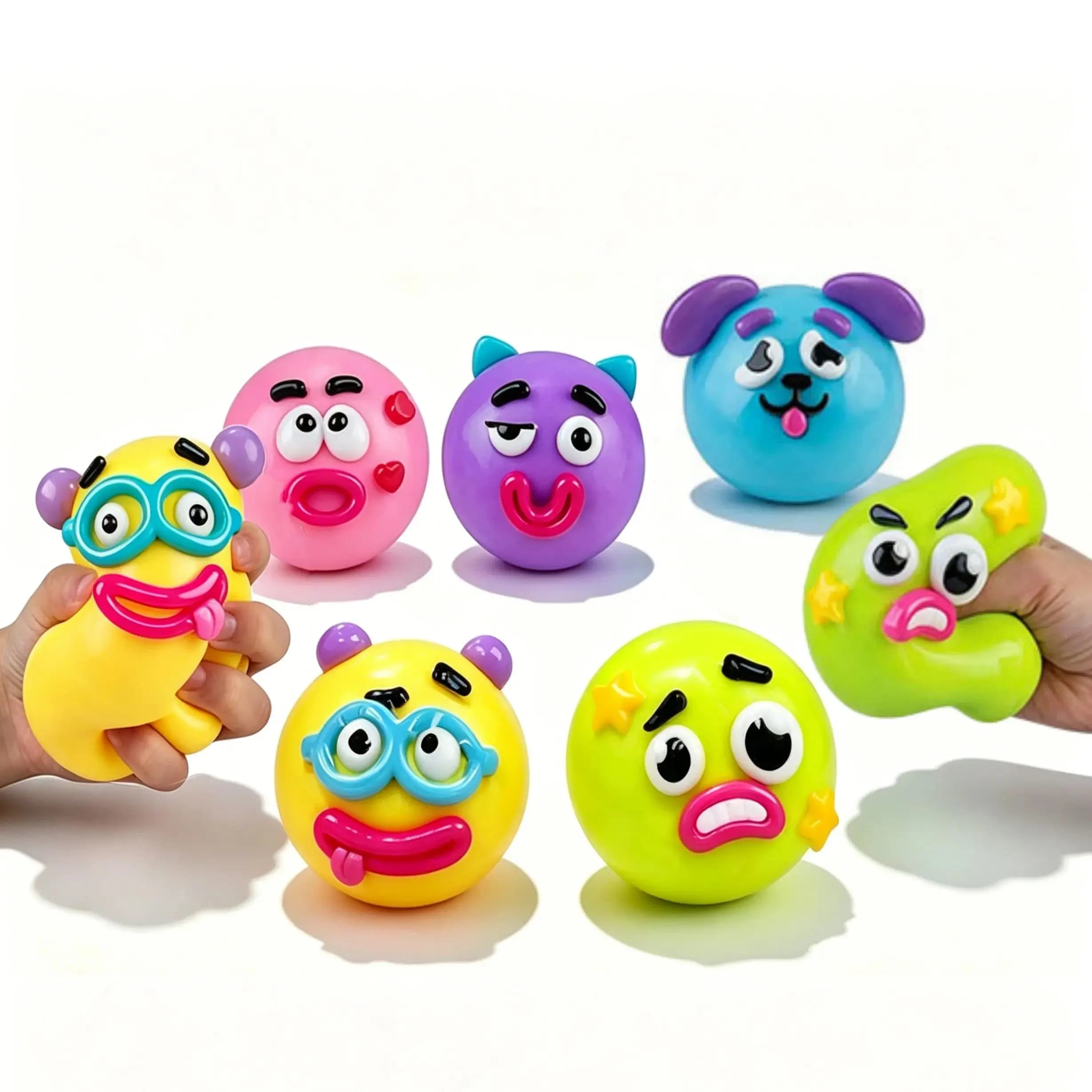 Funny Dog Face Squishy Squeeze Toy Slow Rising Stress Relief Fidget Toy — image 5