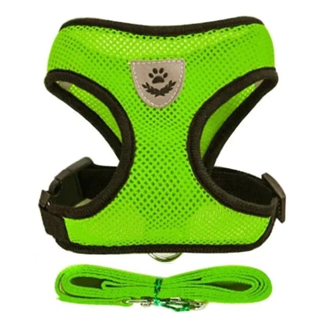 Adjustable Cat Harness and Lead Set Soft Vest No-Pull Pet Walking Training — image 10