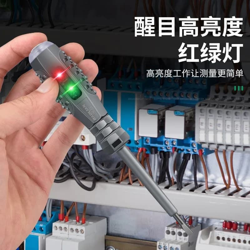 Non-Contact Voltage Tester Pen 12-250V AC Induction Test Screwdriver — image 6