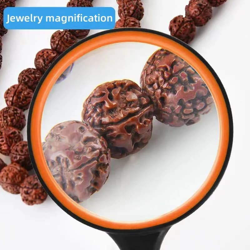 10X Magnifying Glass Handheld Reading Magnifier Seniors Kids New For Real Lens U — image 6