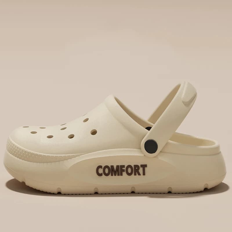 Women's Men's Summer Slippers Anti-Slip Couple Hollow Covered Toe Indoor — image 8