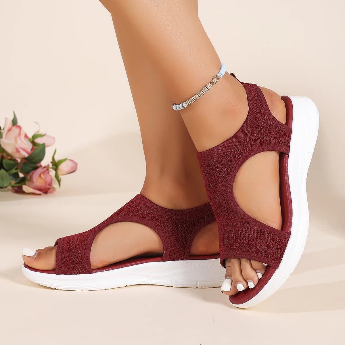 Women's Sandals Summer Casual Comfortable Beach Wedge Sports Sandals — image 2
