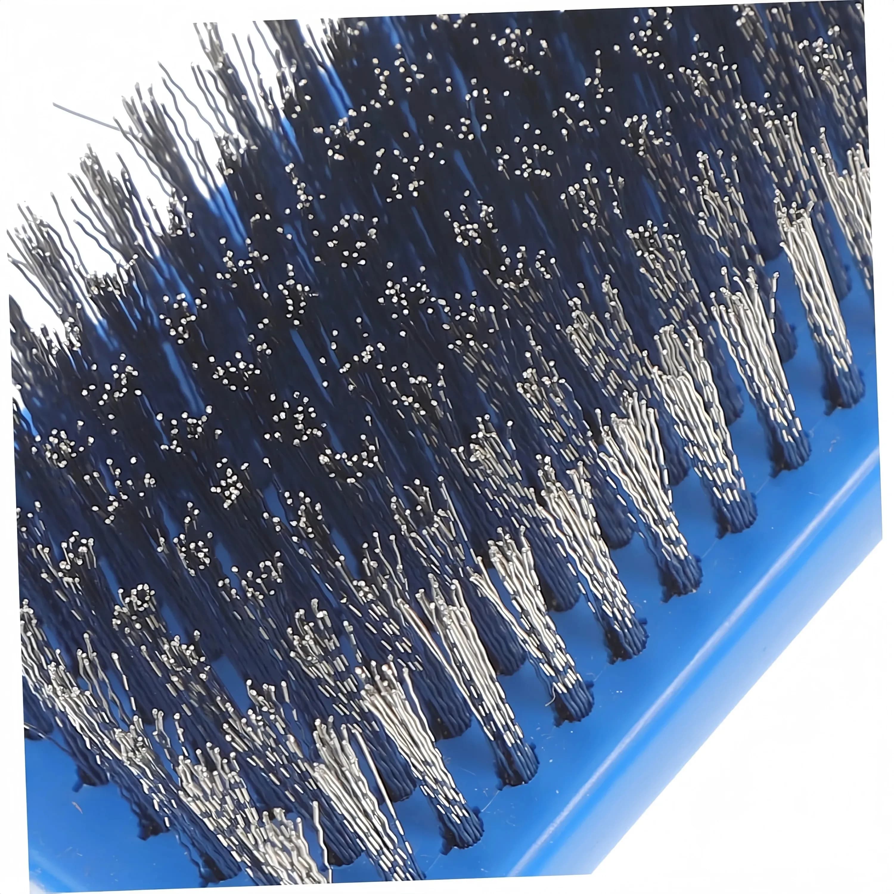 Heavy Duty Stainless Steel Wire Brush Rust Removal Welding Slag Paint with for U — image 3
