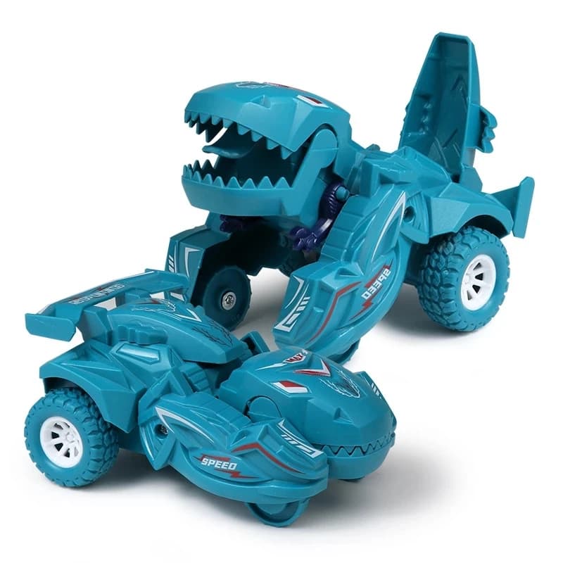 Dinosaur Transforming Car Toy One-Step Deformation Collision Model for Boys — image 7