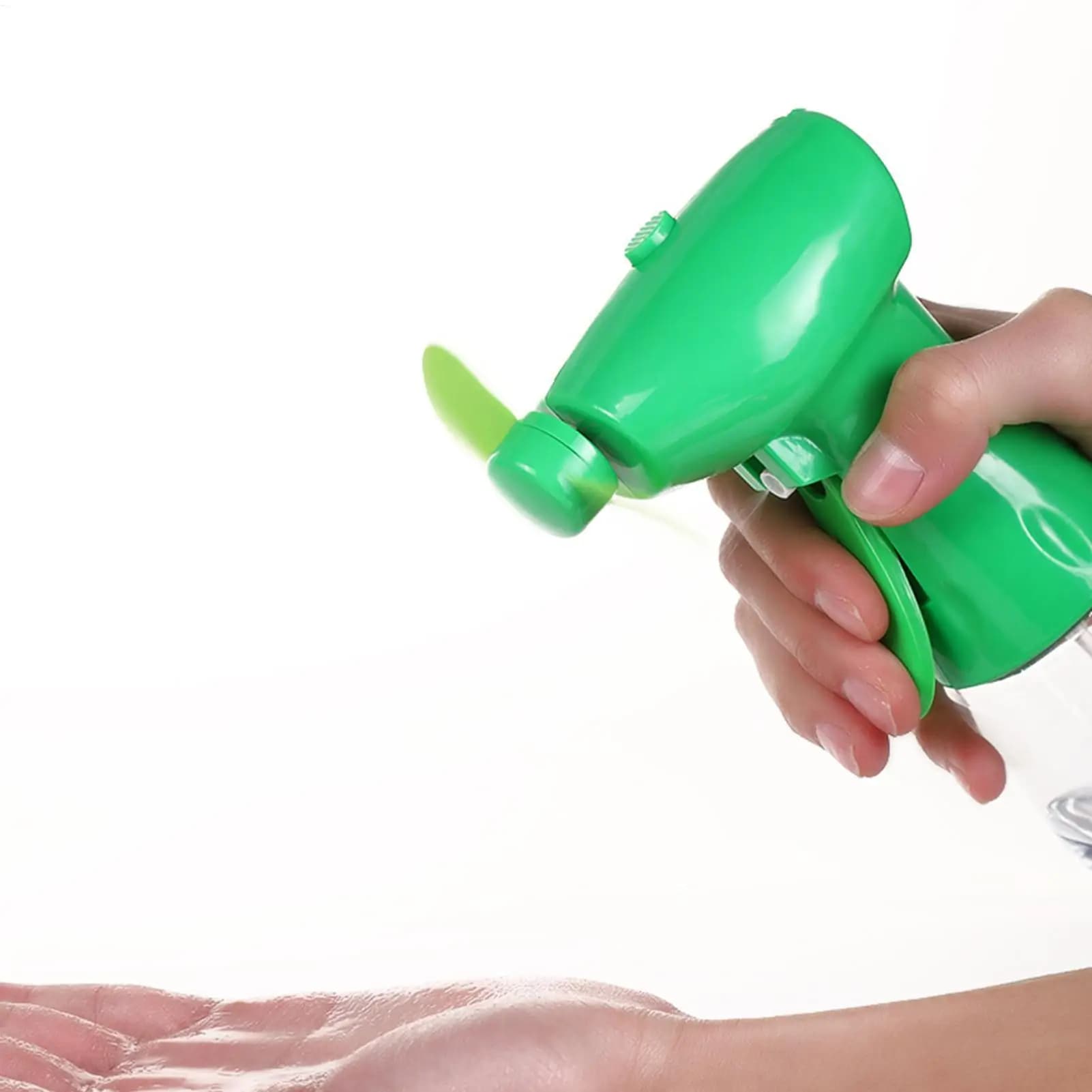 Portable Fan with Mist Water Spray Cooling Fan Battery Operated Personal — image 2
