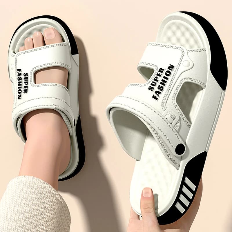 Men's Summer EVA Slippers Soft-Soled Platform Slides Sandals Indoor Outdoor — image 6