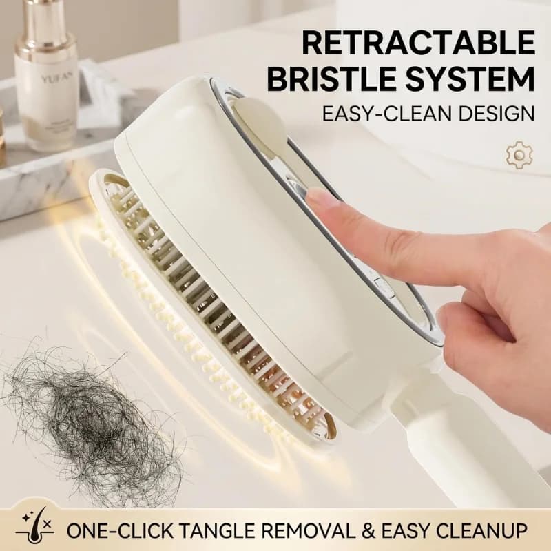 Scalp Massager Hair Brush Detangling Comb for Women Shampoo Massage Brush — image 4